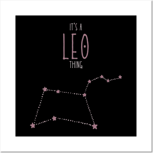 It's a Leo Thing Posters and Art